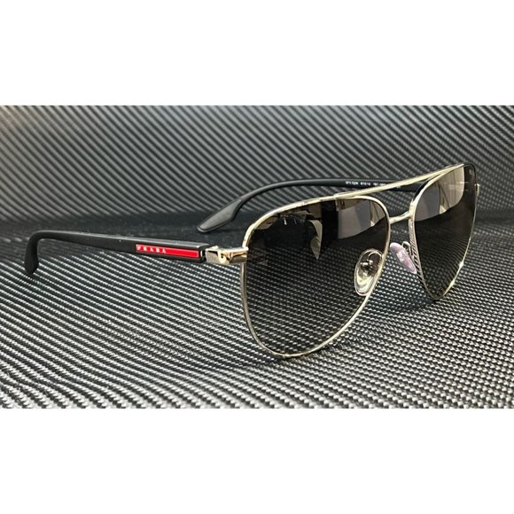 Prada Gradient Mens Silver Sunglasses - Picture 4 of 4